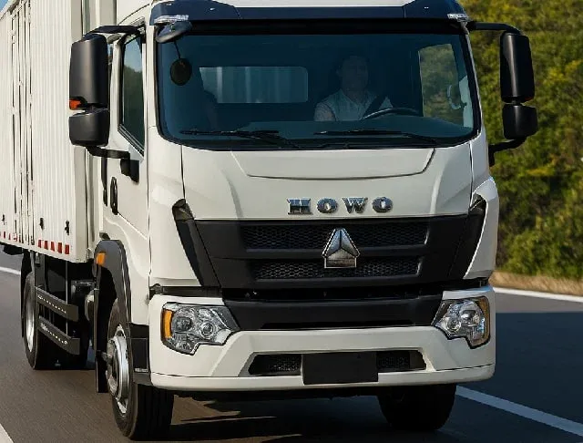 HOWO Furgón 2 t, Caja cerrada · 4×2