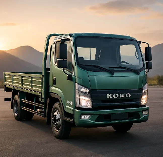 HOWO Plataforma eléctrico 5 t, Con barandas · 4×2